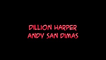 Andy San Dimas and Dillion Harper Share Facial Cumshot