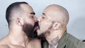 1-HOUR KISSING MARATHON VOL 02 BETWEEN JAMAL SARGENT AND DOUGLAS GREEN - CLIP 6