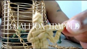 Giantess Trapped Army Battalion In Iron Cage