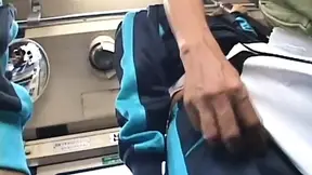 Glasses-Wearing Japanese Babe Gets Anal Sex During Public Bus Ride