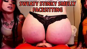 Sweaty Stinky Face Sitting - Spoiled Princess Araya, Princess Naomi And Araya's Friend Ashley