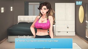 House Chores - Beta 0.6.1 Part 12 Yoga MILF Workout by Loveskysan