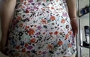 Latina Milf Cums at Work