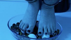 Dirty Toes And Soles For A Snack