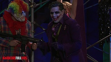 Joker Love Orgy Parties With Batchick and a swarm of lustful women