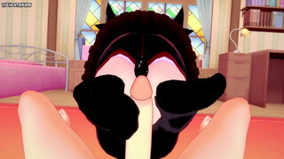 Legendary V-Tuber Mem-Cho from Oshi No Ko Gives You A Exclusive Therapy With Her Soles~