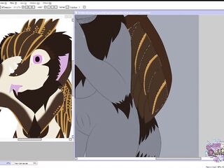 Gojira Begging - Speedpaint (Commission)
