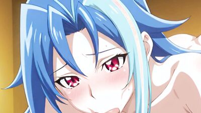 Kamishiro Rio & Zexal Rio get down and dirty in Yu-Gi-oh! Zexal Rio's Hen Party (AI)