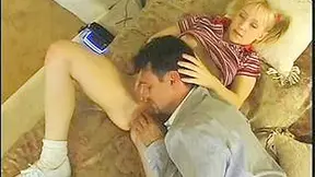 Lucky Guy Gets To Fuck His Cute Little Babysitter Doggystyle In The Cunt - Cute Guy