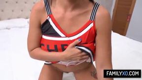Stepmom's Seductive Surprise: A Steamy Farewell Before College