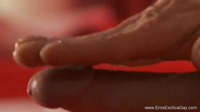 Amateur Massage Turns Into Intense Handjob With Big Cock Action
