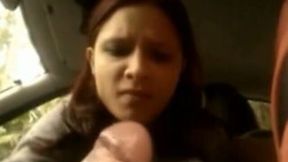 Indian milf loves to suck cocks especially if it is a white cock