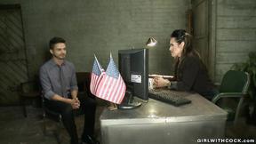 ”Corrupted tranny cop fucks man”