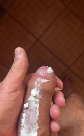 Baking with Daddys Cock Who Wants to Lick It Clean