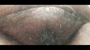 stepmother shows her tits and hairy armpits in close-up