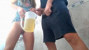 My stepfather'_s pee bath and 6 liter fibroids!!