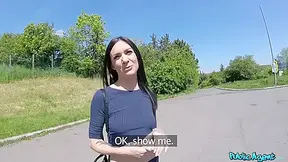 Flozzy Lullu Gets Fucked On-camera In The Woods For Some Cash With Lullu Gun