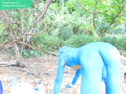 Pokemon Boy / Body Paint / 19 Years Old Extreme Fetish Cosplay #1