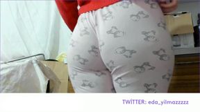 Cameltoe, Masturbate with Pajamas
