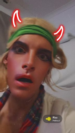 CD Sissy Danni-Mae Sins Dancing Showing off on cam show