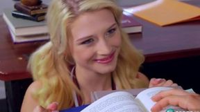 Sweet Cheerleader Titty - Aubrey Gold