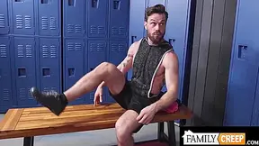 Stepdad Bring The Soap And A Bonus Big Cock Up Jocks Ass