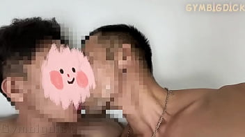 Bareback twink orgy ! Twinks fuck and take turns on each other Threesome