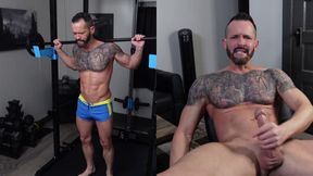 This Gym Session Ends in a Cum Session