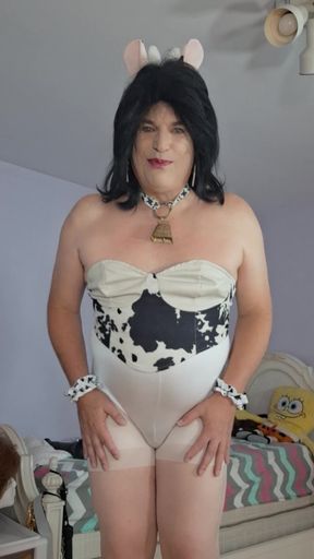 I Am Going to Do the Cow Dance and Moooo! He Is Going to Mount, Breed Me Then Plug Me with My Tail!