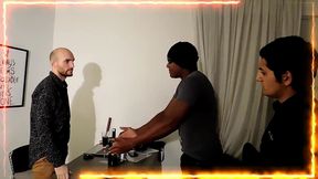 interracial , la cojida de una puta entre amigos la cojen y la recojen primera parte