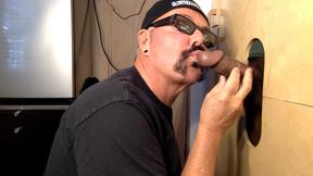 ”Gym Daddy At The Gloryhole”