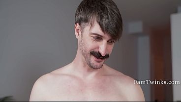 Stepdad Teaches Disobedient Stepson A Lesson With Rough Sex