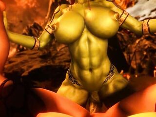 Orc Shemale hentai Taker POV