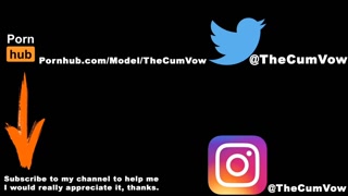 SLOW MASTURBATION &amp; Massive Thick Cumshot on my Belly - Fat Load