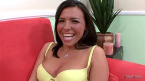 Wild fuck & huge loads of cum on Danice Dillan's feet