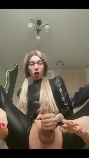 Playing with My Cock