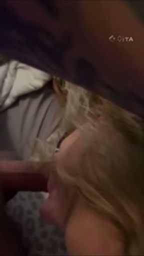 Co worker Sucks my dick on lunch break