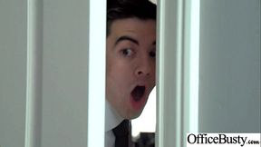 Office Big Tits Girl (Diamond Jackson) Realy Love Hard Baning clip-17