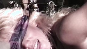 ”Dyke encourages her lover to stick fingers inside of her butt”