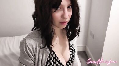 My stepmom needed to teach me how to ride a fat thick cock