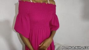 Intimate Moments: Nithuni31's Sensational Experience Behind Closed Doors - Class කට් කරලා රුම් ගිහින් ගවුම උස්සලා ඇරියා Sri Lankan Class Blowjob With Fucking Cum Mouth