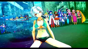 Anime Beauties Sizzle on Runway with Seductive Catwalk Fantasies