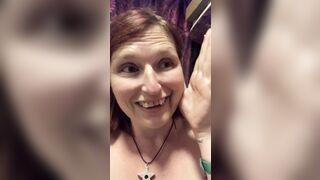 Post orgasmic trip to the loo to squeeze a bit of peeing out