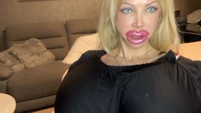 A very HUGE cumshot all over my face and mouth....