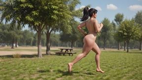 Re-release Arab MILF Stepmom Loses Strip Poker to Stepson in Busy City Park – Naked 100-Yard Dash, Fetch on All Fours, Self-Spanking Embarrassment - New Material