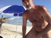 How to Stretch Your Cock: Nude Beach Edition