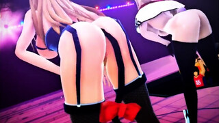 Mmd bismarck and Graf Zeppelin kancolle fuck babe