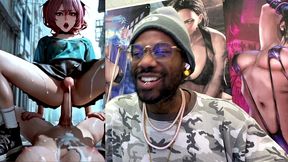 hardcore petite transgender cowgirl fucking a gooner until she cums all over her body, ai generated