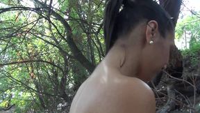 Solo pee girls top 18 years babe Candy Brown