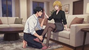 Foot Fetish Stories #14: Confession of My Smelliest Work Slippers